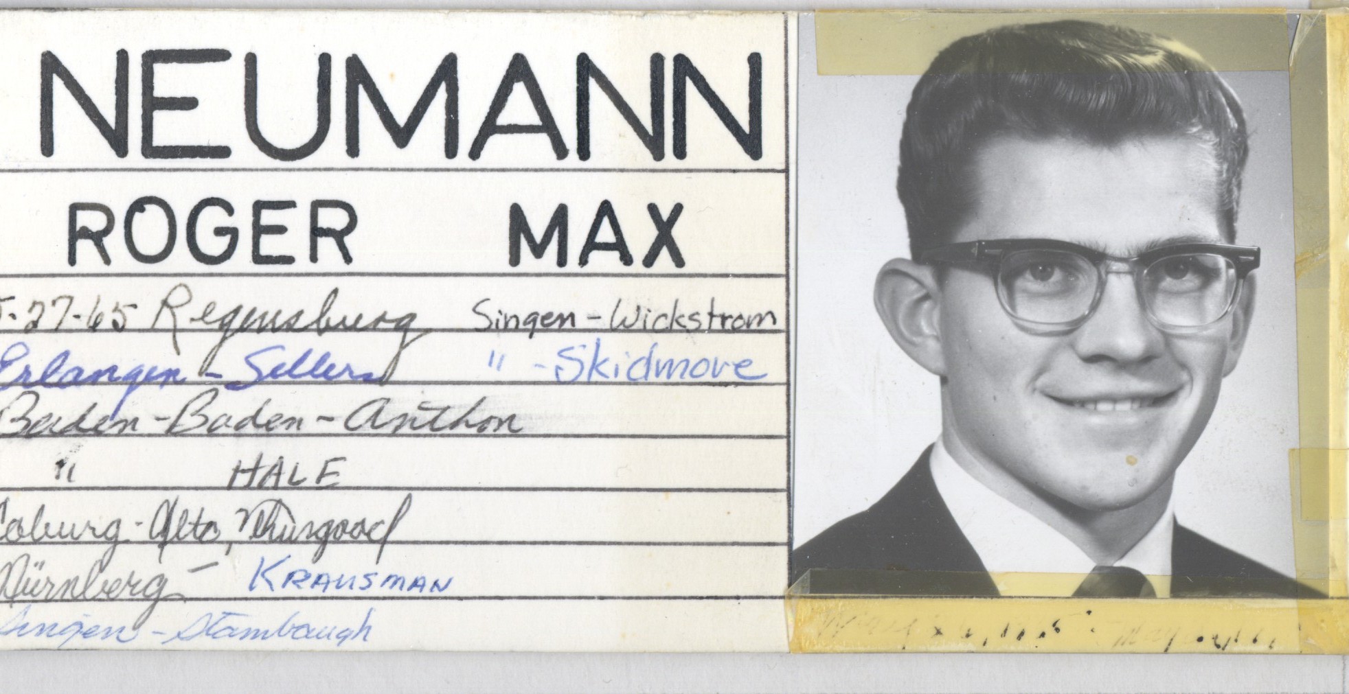 Neumann, Roger Max